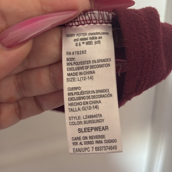 Harry Potter Draco Coat Of Arms Top - Picture 4 of 4